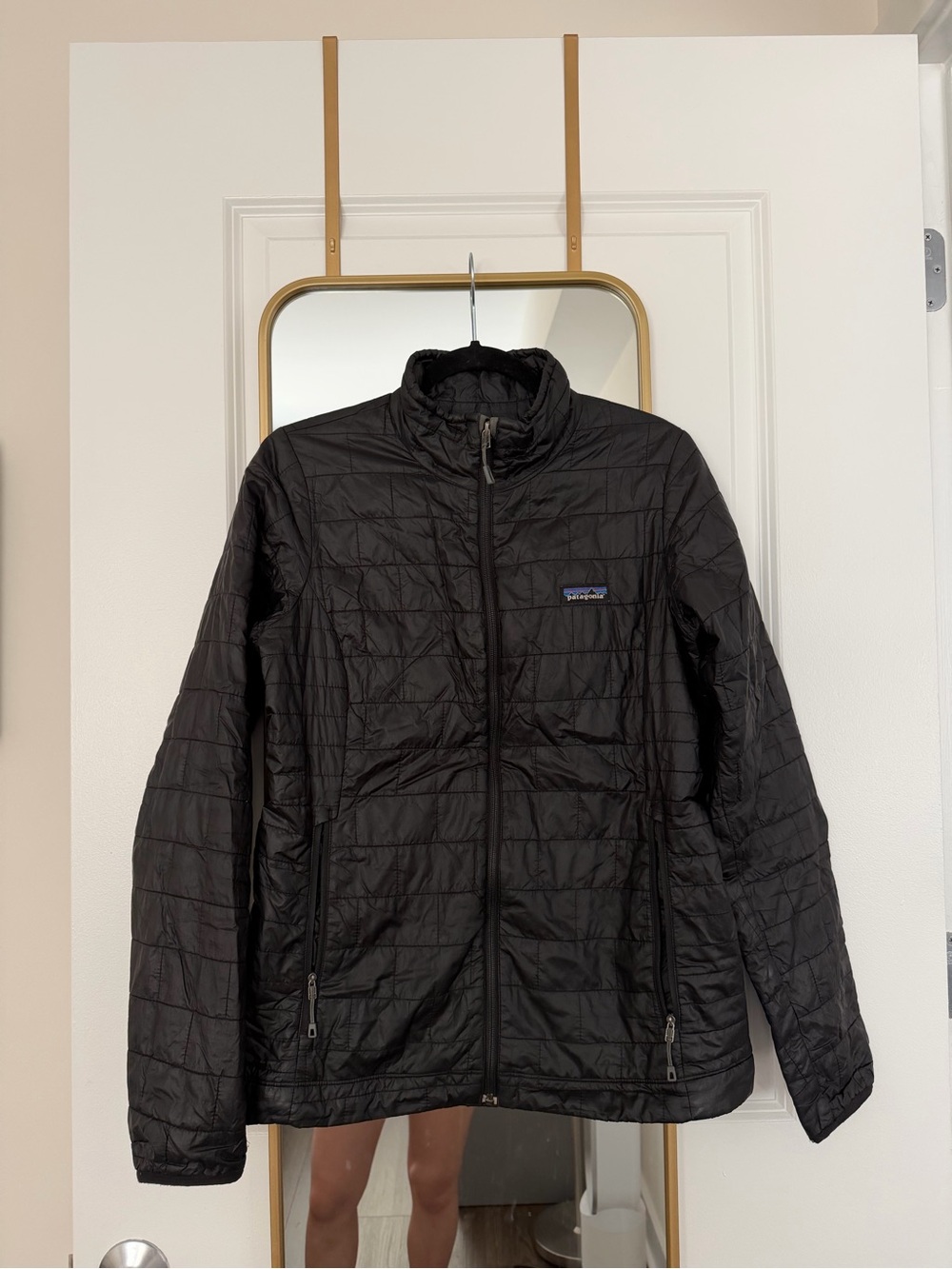 Patagonia Women’s Black Nano Puff Jacket Size M